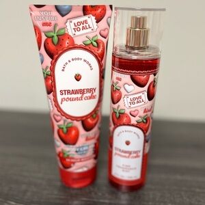 Strawberry Pound Cake 2 Piece Bundle